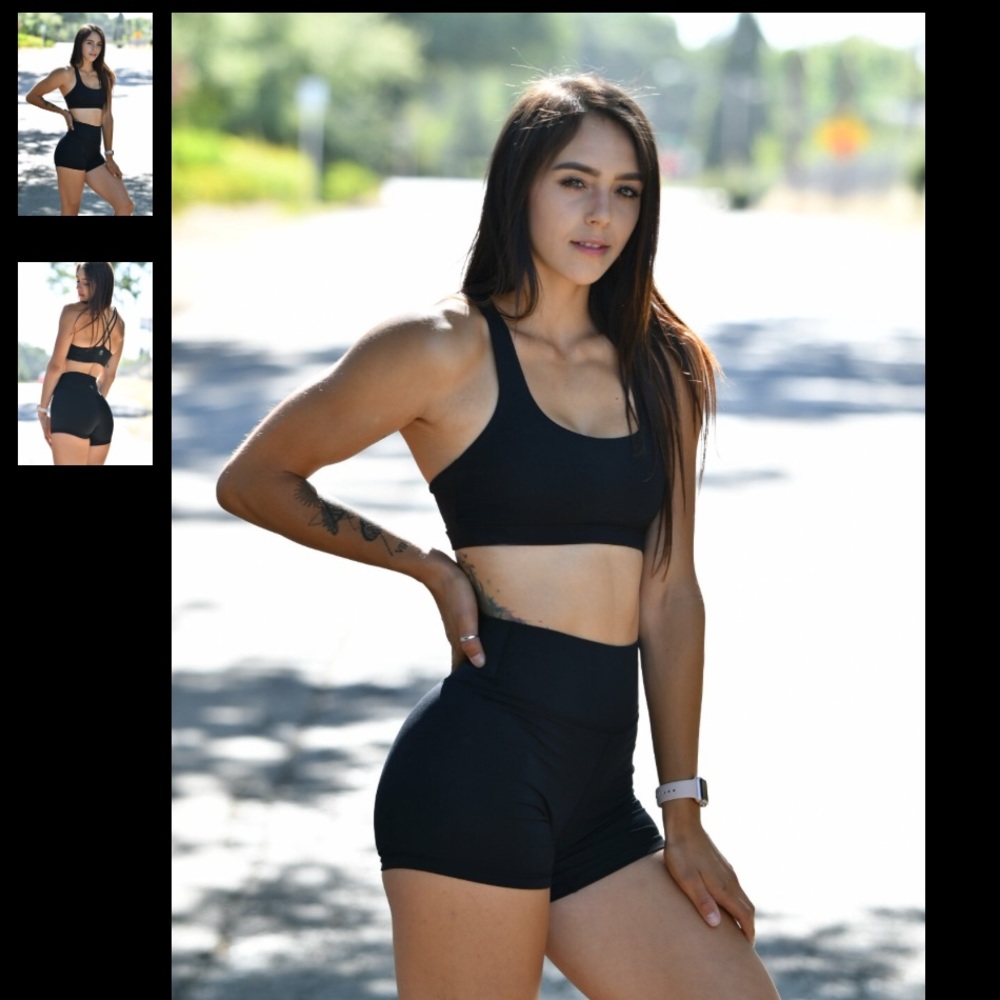Til You Collapse Classic V2.5 Black Shorts